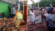 आंध्र प्रदेश में गैस सिलेंडर फटने से घर की दीवार गिरी, 4 लोगों की मौत- 2 घायल